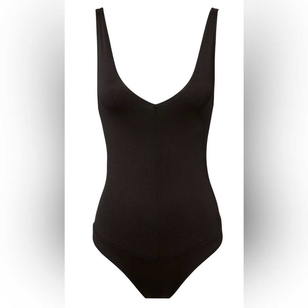 Only hearts delicious double v black bodysuit intermix small never worn!